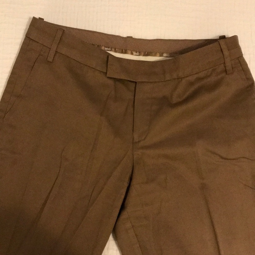 Mango Khaki Pants Like New